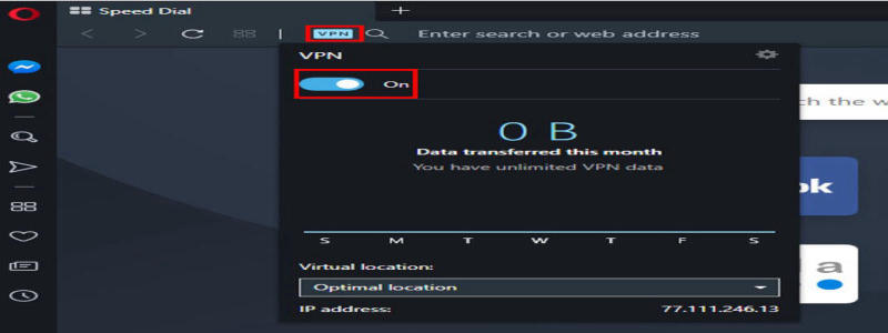Thay đổi mã VPN qua trình duyệt Opera đơn giản, dễ dàng