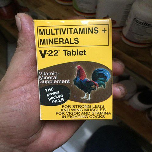 Vitamin và khoáng chất cho gà chọi mang tên Miltivitamins dạng viên nén